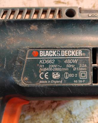 trapano a percussione Black & Decker