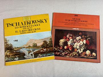 Set 2 vinili musica classica: Tschaikowski Vivaldi