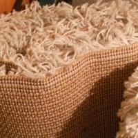 Tappeto peloso moderno Sitap 135x190 colore beige