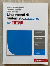 LINEAMENTI DI MATEMATICA.AZZURRO 4