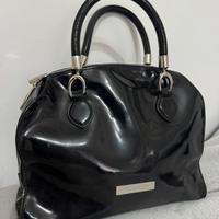 Borsa COCCINELLE, nero vernice