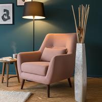 Vaso Alto da Pavimento con Finitura Testurizzata