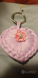 portachiavi all'uncinetto 