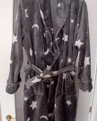 Vestaglia donna/ragazza in peluche fantasia stelle
