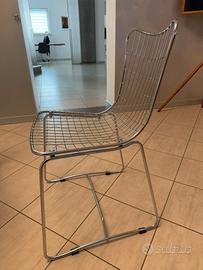 Sedia in acciaio design