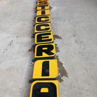 Lettere x insegna luminosa