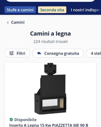 Camino a due facce "piazzetta"