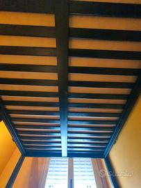 Letto nero a soppalco Storå ikea