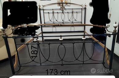 "Letto Matrimoniale in Ferro battuto ( STUPENDO )"