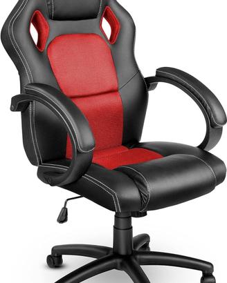 Sedia da ufficio Poltrona ufficio Versione Racing 