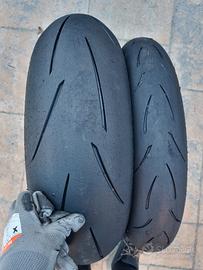 GOMME METZELER RACETEC RR 120 + 180/60