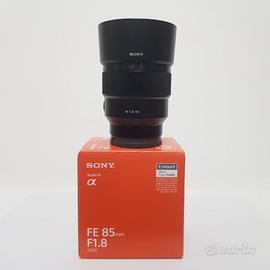 Obiettivo Sony FE 85mm f1.8 usato