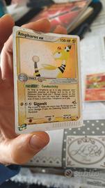 Pokemon Ampharos ex carte 