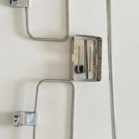 Porta asciugamani completi con porta saponetta