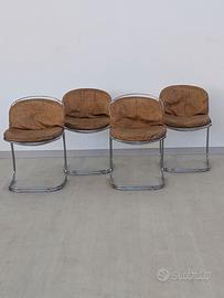 4 Poltrone imbottite Rinaldi per RIMA