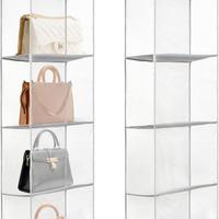 PORTABORSE DA ARMADIO, ORGANIZER PER BORSE 2 pz