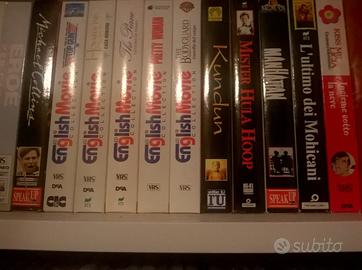Videocassette VHS come nuove, anche film rari