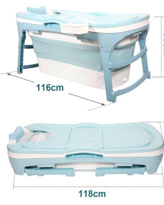 Vasca da bagno portatile pieghevole