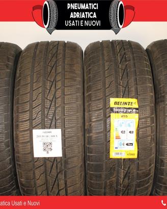 4 Gomme NUOVE 255 55 R 18 Delinte SPED GRATIS