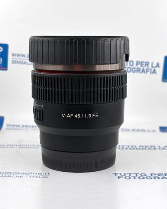 SAMYANG V-AF 45 mm f1.9 PER SONY E + GARANZ. USATO