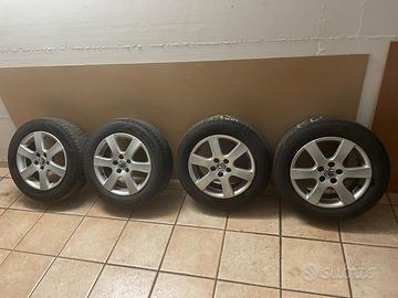 Gomme estive Polo e cerchi originali vw