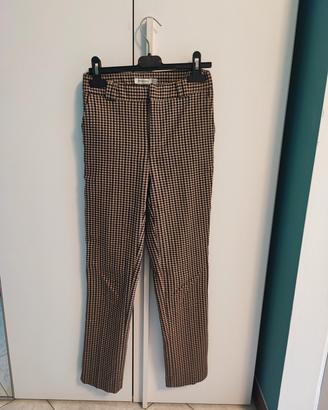 Pantaloni chino quadretti - Stradivarius 