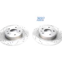 DISCHI FRENO FORATI E SCANALATI PER SUBARU