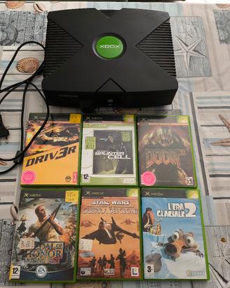 Xbox console giochi xbox e cavo di alimentazione