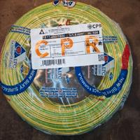 Cavo FS17 1 X 1,5mm giallo/verde terra 100mt