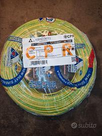 Cavo FS17 1 X 1,5mm giallo/verde terra 100mt