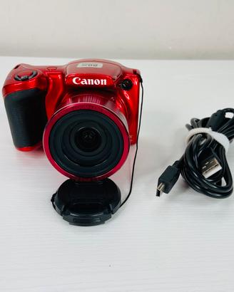 Canon PowerShot SX410 IS 20MP super zoom rosso