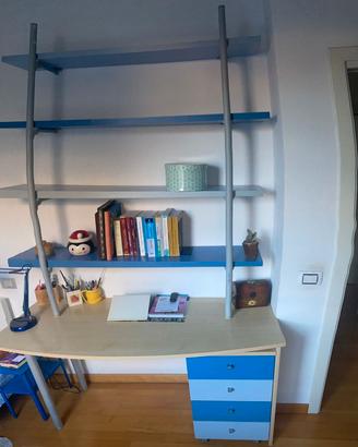 SCRIVANIA E LIBRERIA