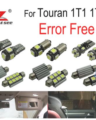 KIT 18 LAMPADE LED INTERNE PER VOLKSWAGEN VW TOURA