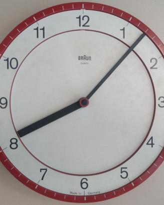 Orologio da parete Braun vintage