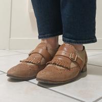 Scarpe basse da donna stile inglese