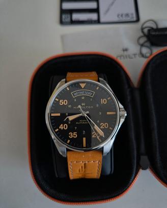 Hamilton Khaki Pilot Auto Day Date H64645531
