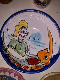 Ceramica di Caltagirone 6 piatti grandi