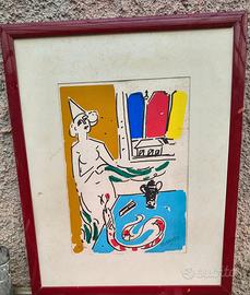 Sante Monachesi litografia 