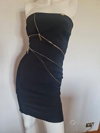 tubino nero Elisabetta Franchi tg 42 elasticizzato