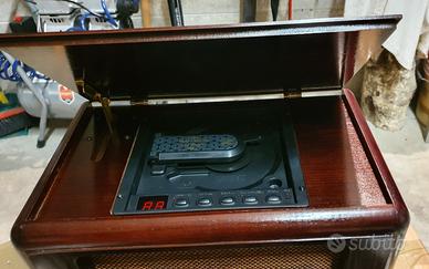 Radio tipo vintage con CD