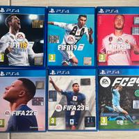 Giochi PS4 vari (FIFA/FC) 18-19-20-22-23