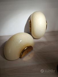 Coppia lampade Murano Vintage 