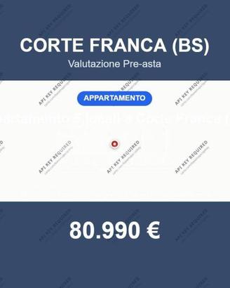 Immobile in asta di 116 m² a Corte Franca