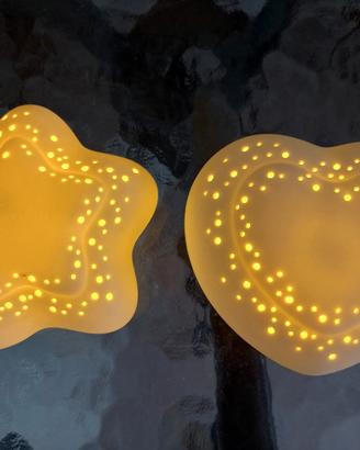 THUN Lampade cuore e stella 
