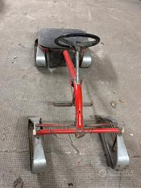 Slittino neve d’epoca Giordani raro vintage