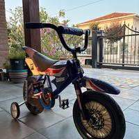 Bicicletta per bambini formato moto-cross