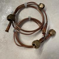 Cappilari in rame con raccordi