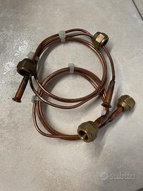 Cappilari in rame con raccordi