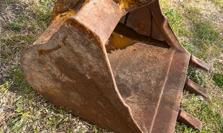 Benna per escavatore da 35 quintali