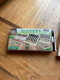 Scacchi, Dama e backgammon